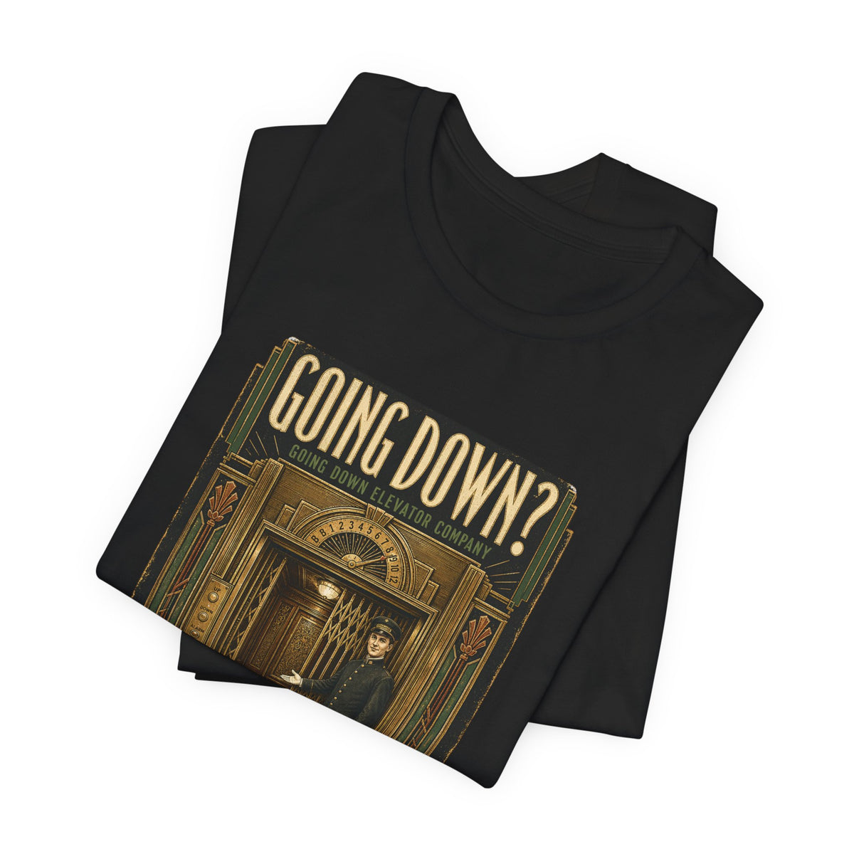 Going Down Elevator Co. Vintage T-Shirt