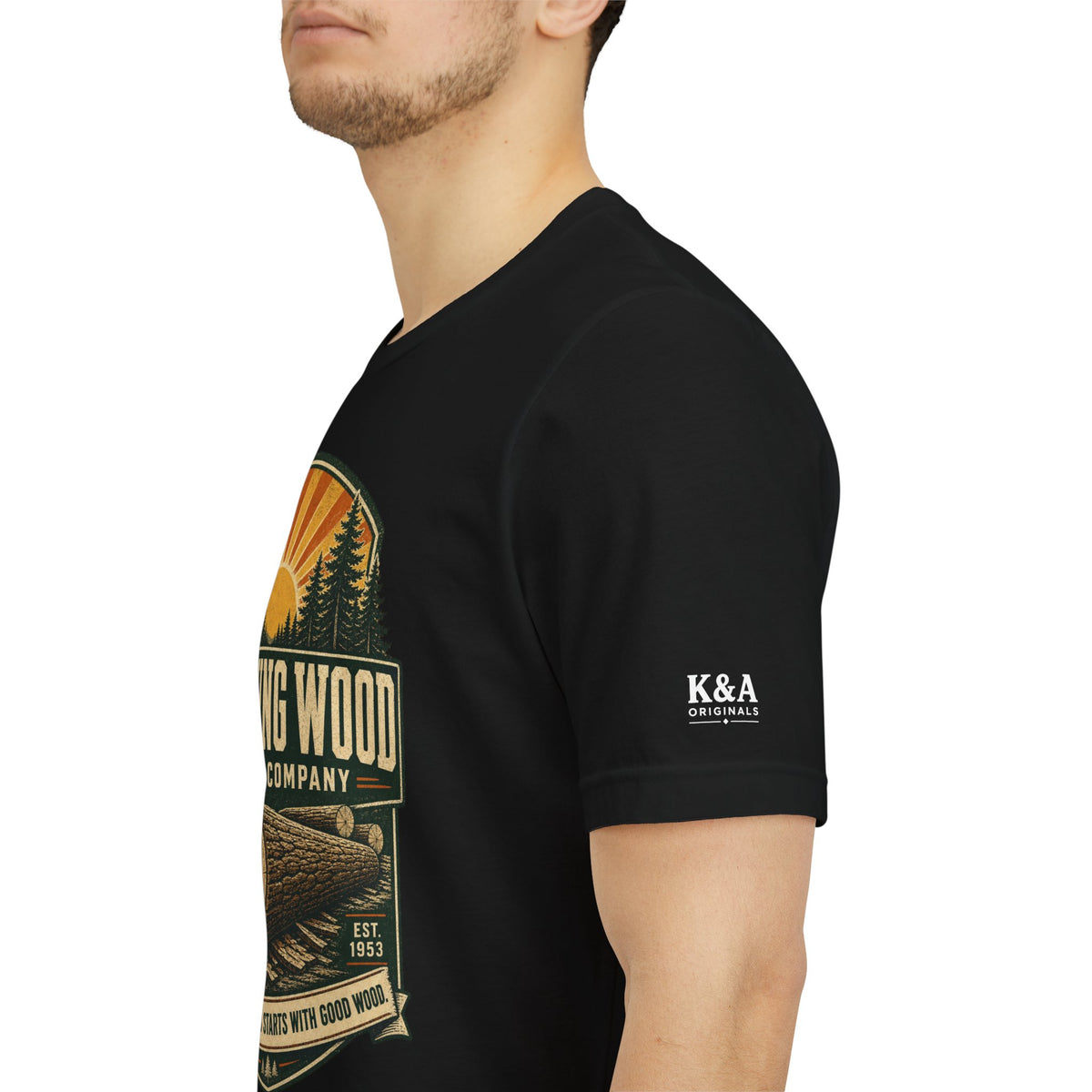 Morning Wood - Unisex Jersey Short Sleeve Tee