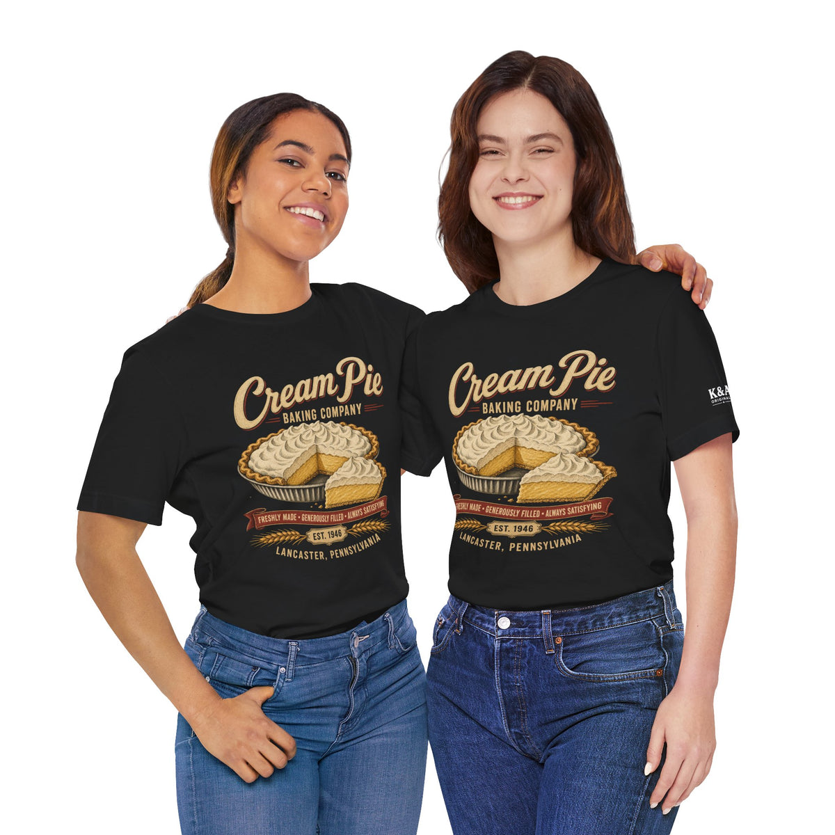 Cream Pie Baking Company Vintage Graphic T-Shirt