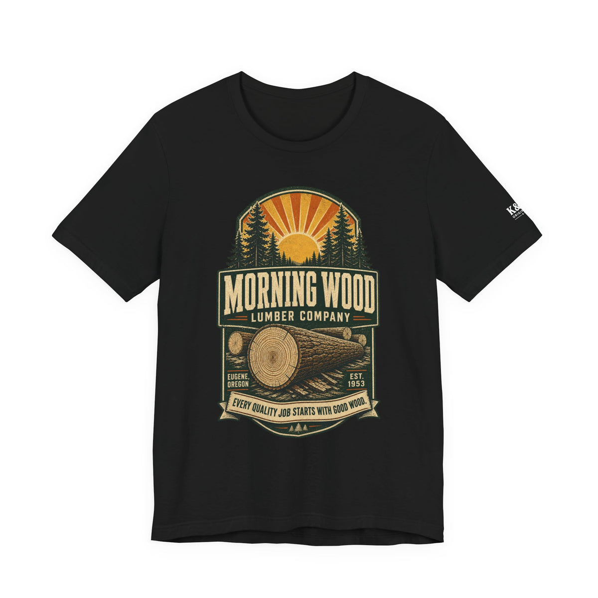 Morning Wood - Unisex Jersey Short Sleeve Tee