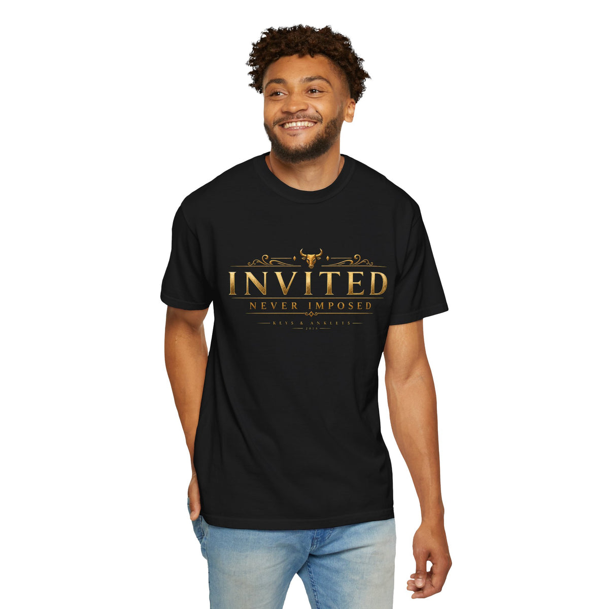 Invited Never Imposed Gentleman Bull T-Shirt