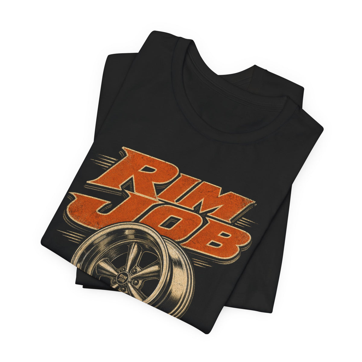 Rim Job Wheel & Tire Co. Vintage Graphic T-Shirt