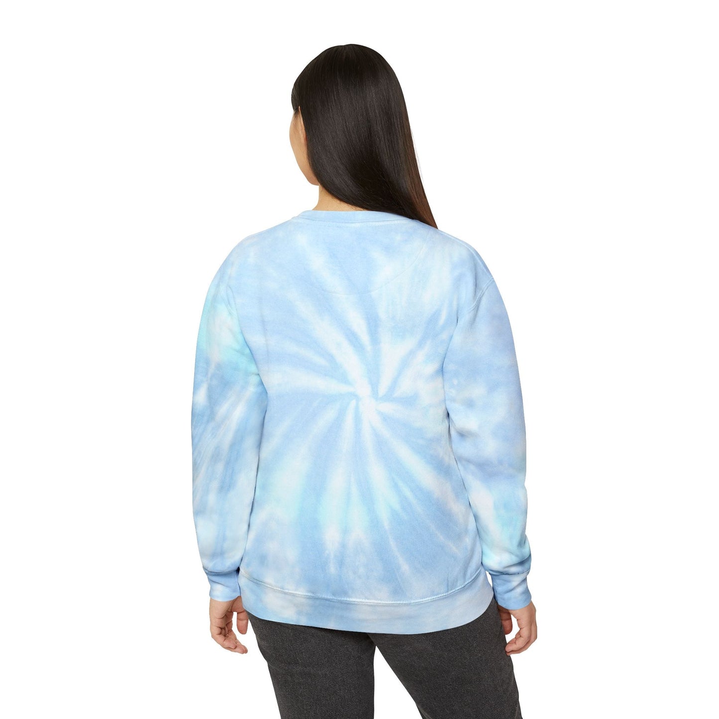 Naught Bunny - Unisex Tie-Dye Sweatshirt