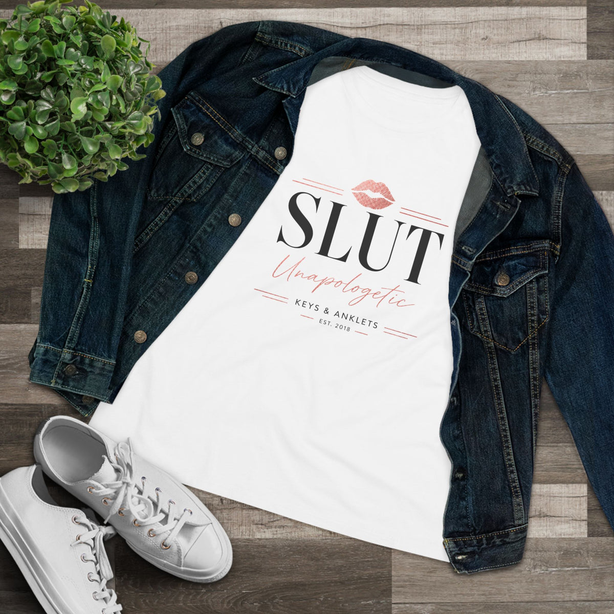 Women’s Unapologetic Slut T-Shirt – Sex-Positive Lifestyle Tee