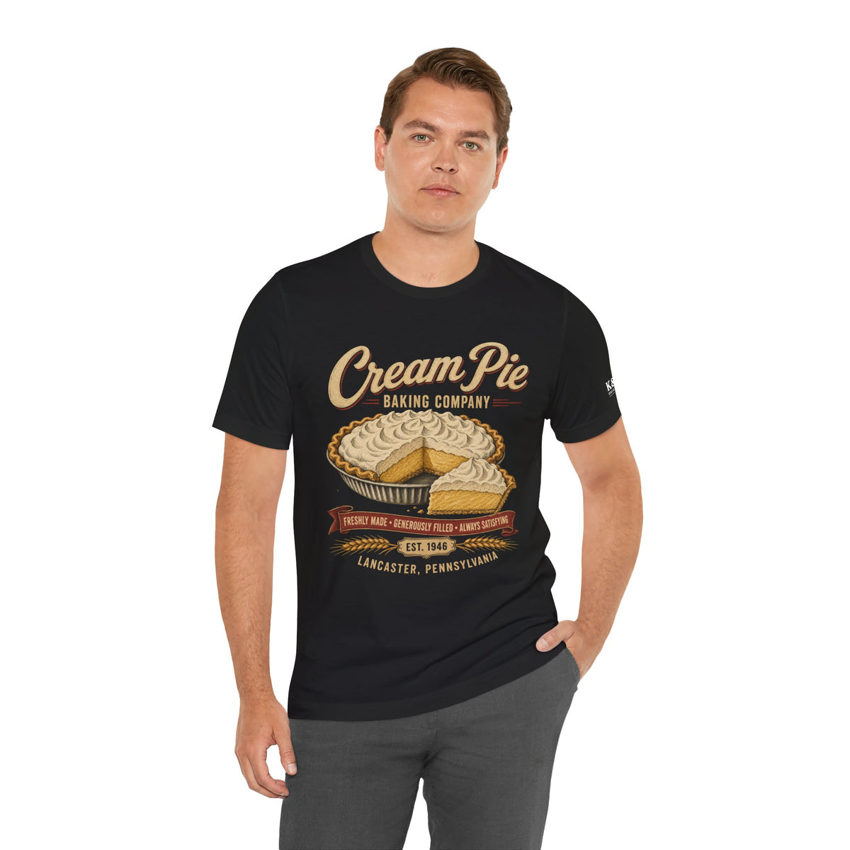 Cream Pie Baking Company Vintage Graphic T-Shirt
