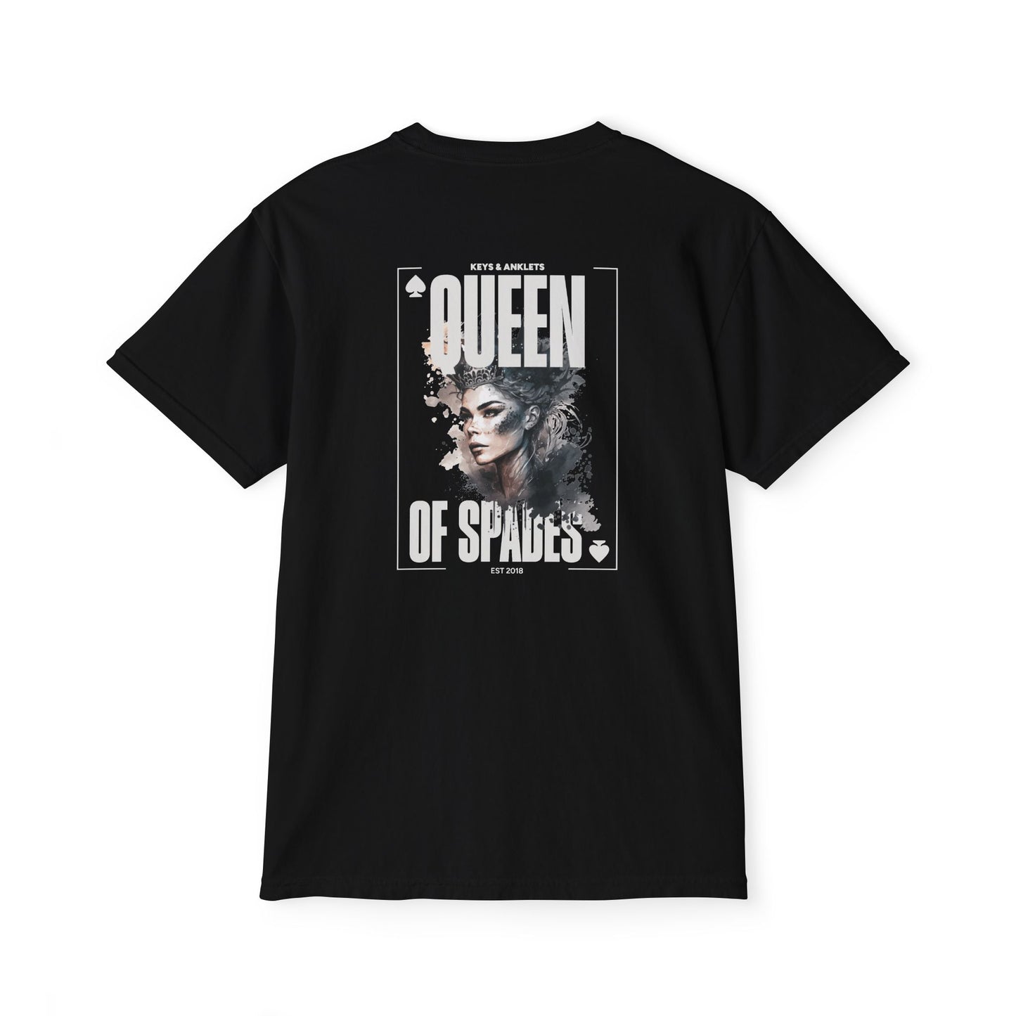 Queen of Spades Graphic - Pocket T-Shirt