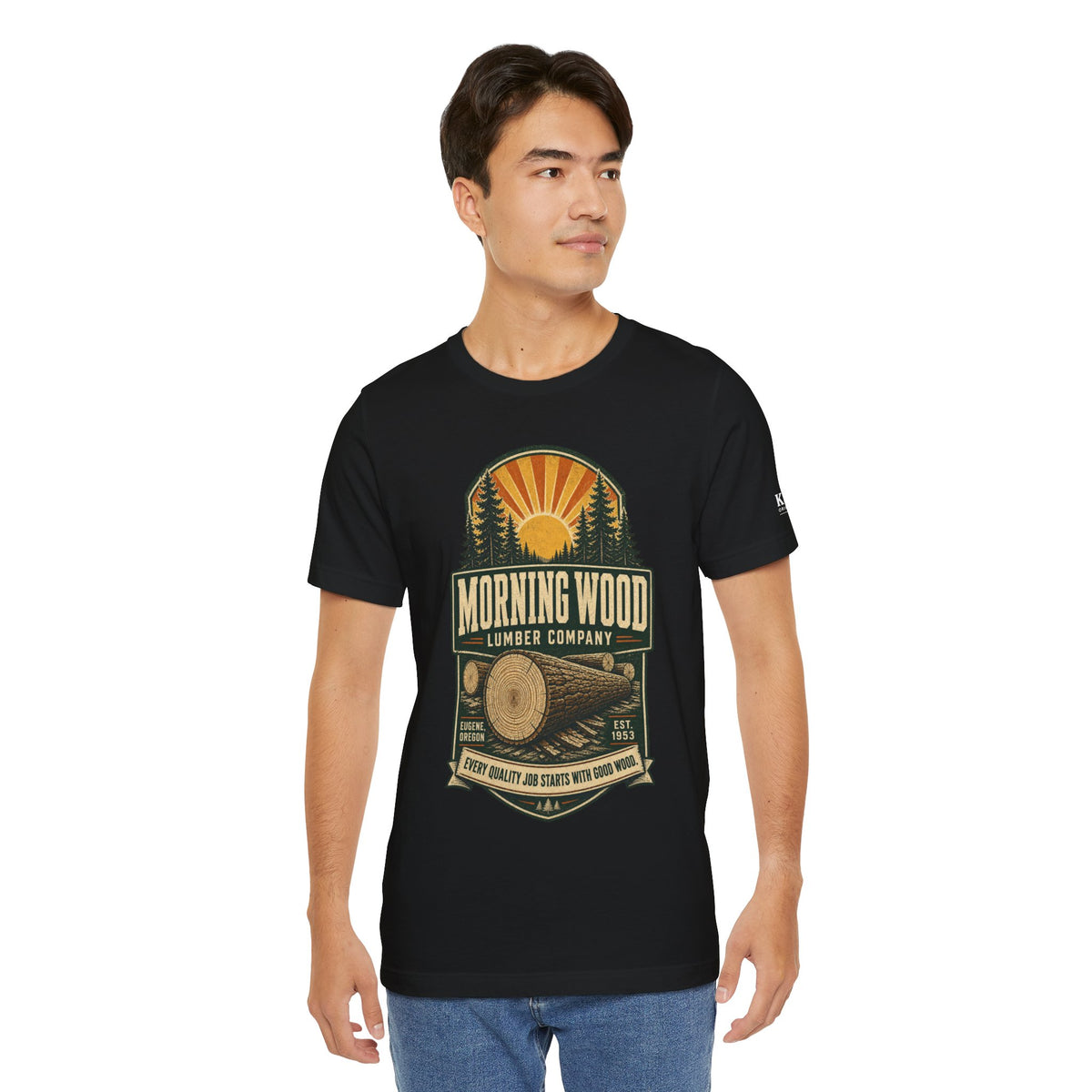 Morning Wood - Unisex Jersey Short Sleeve Tee