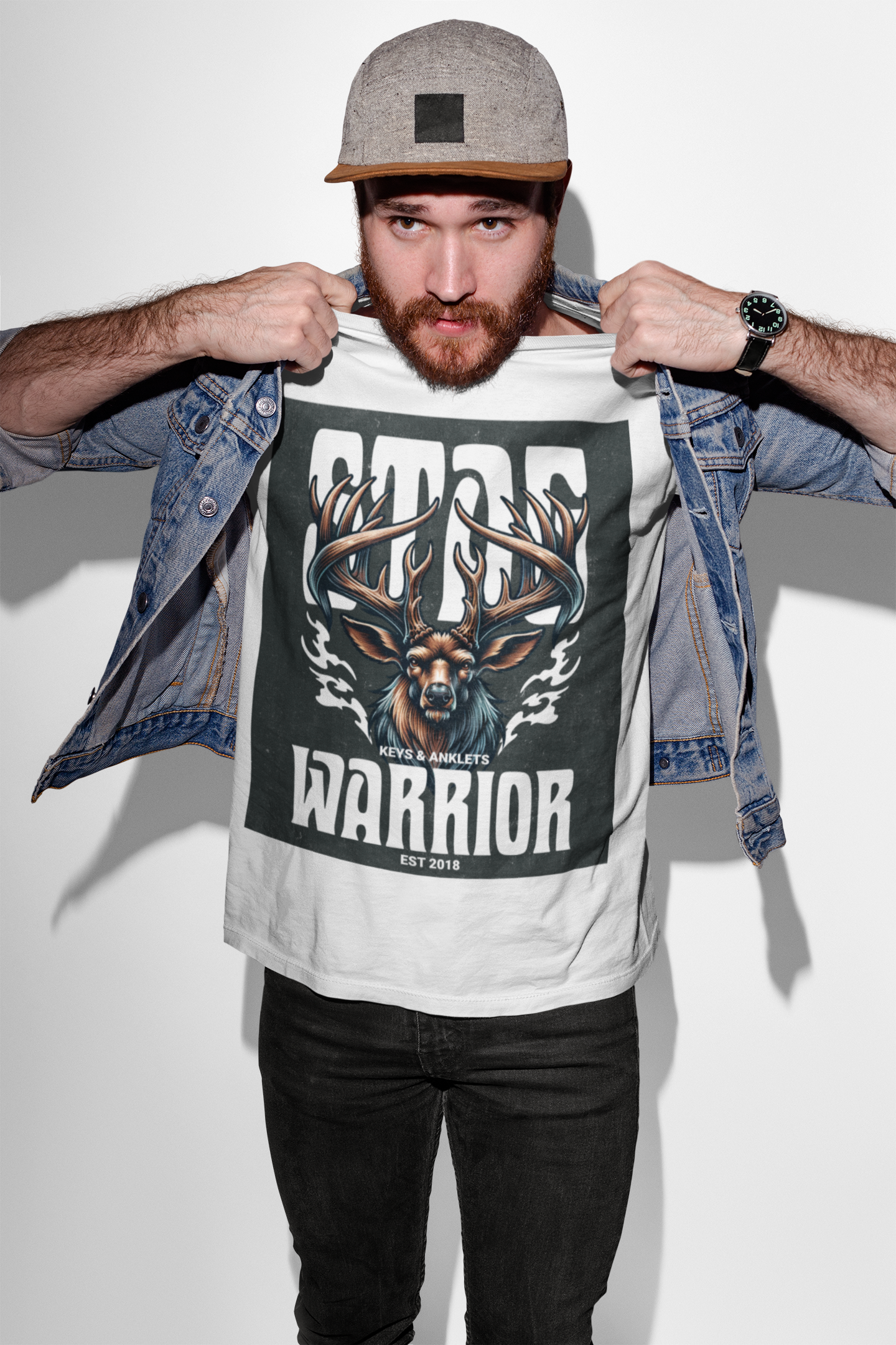 Stag Warrior - T-Shirt