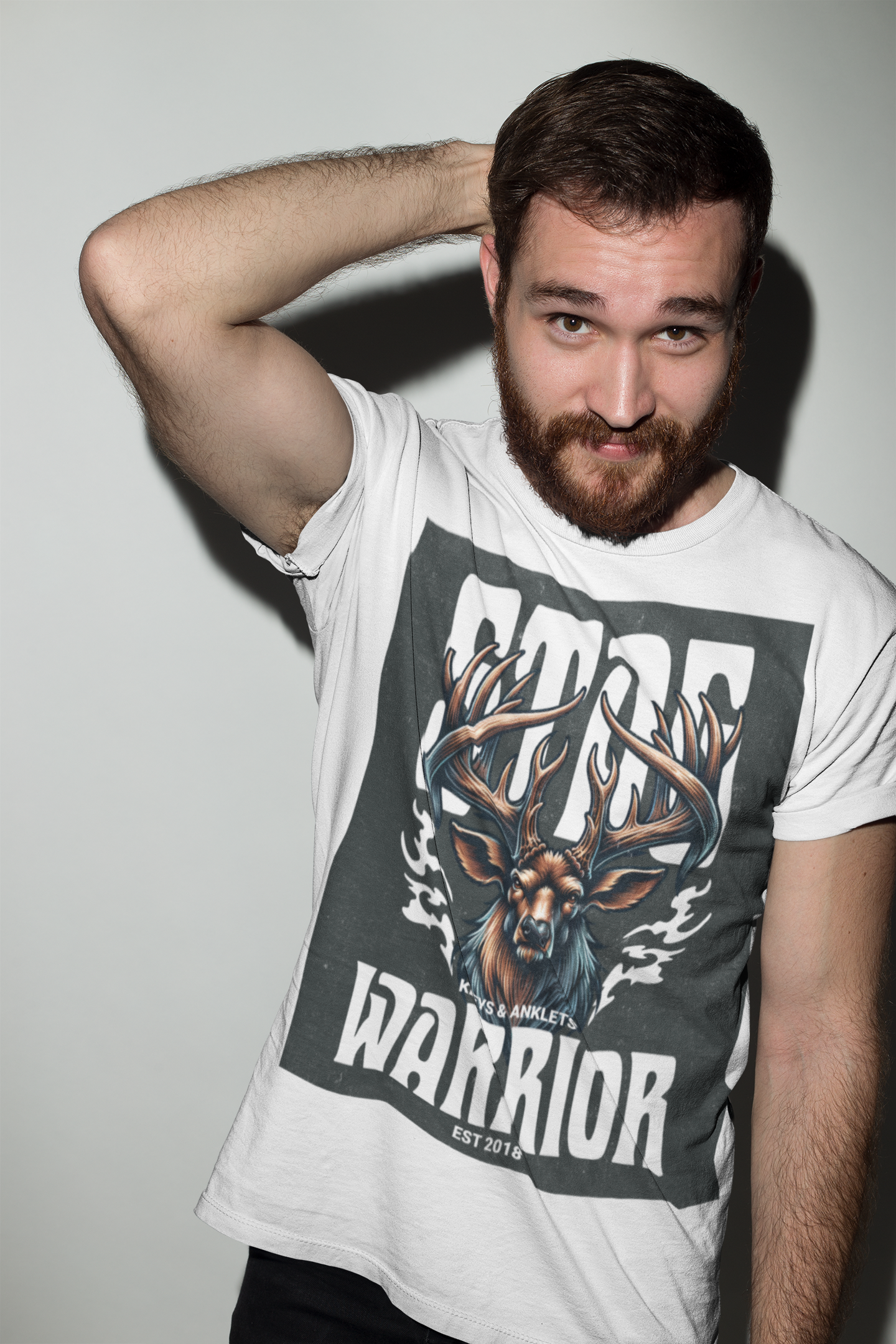Stag Warrior - T-Shirt