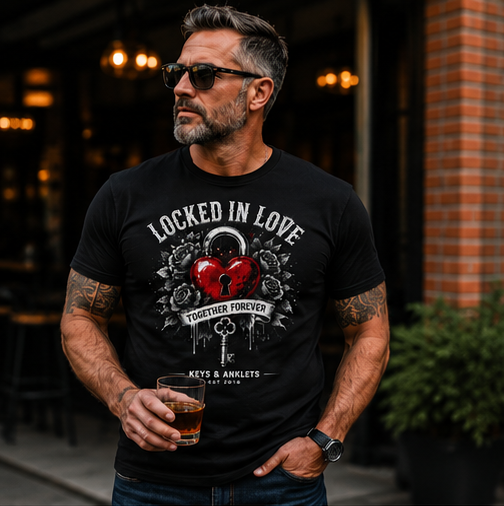 Locked In Love Vintage Tee