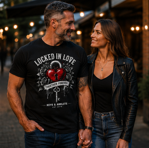 Locked In Love Vintage Tee