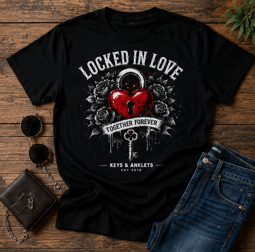Locked In Love Vintage Tee