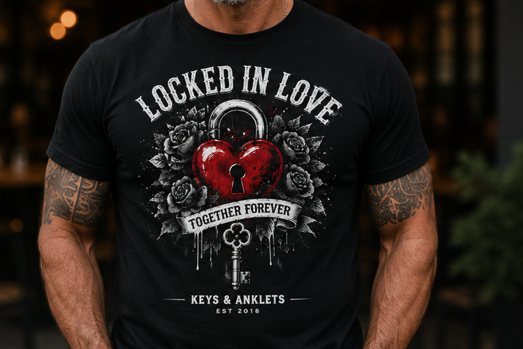 Locked In Love Vintage Tee