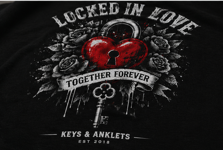 Locked In Love Vintage Tee
