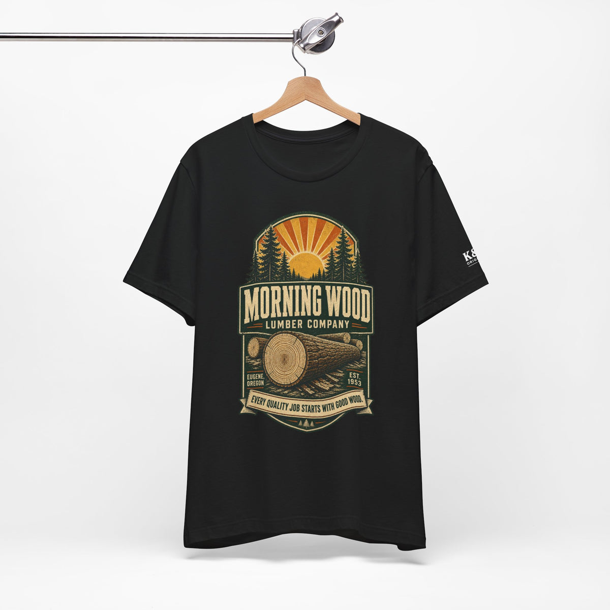Morning Wood - Unisex Jersey Short Sleeve Tee
