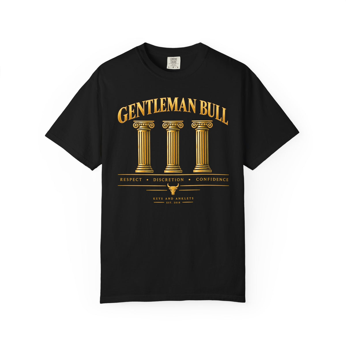 Gentleman Bull Three Pillars Comfort Colors T-Shirt