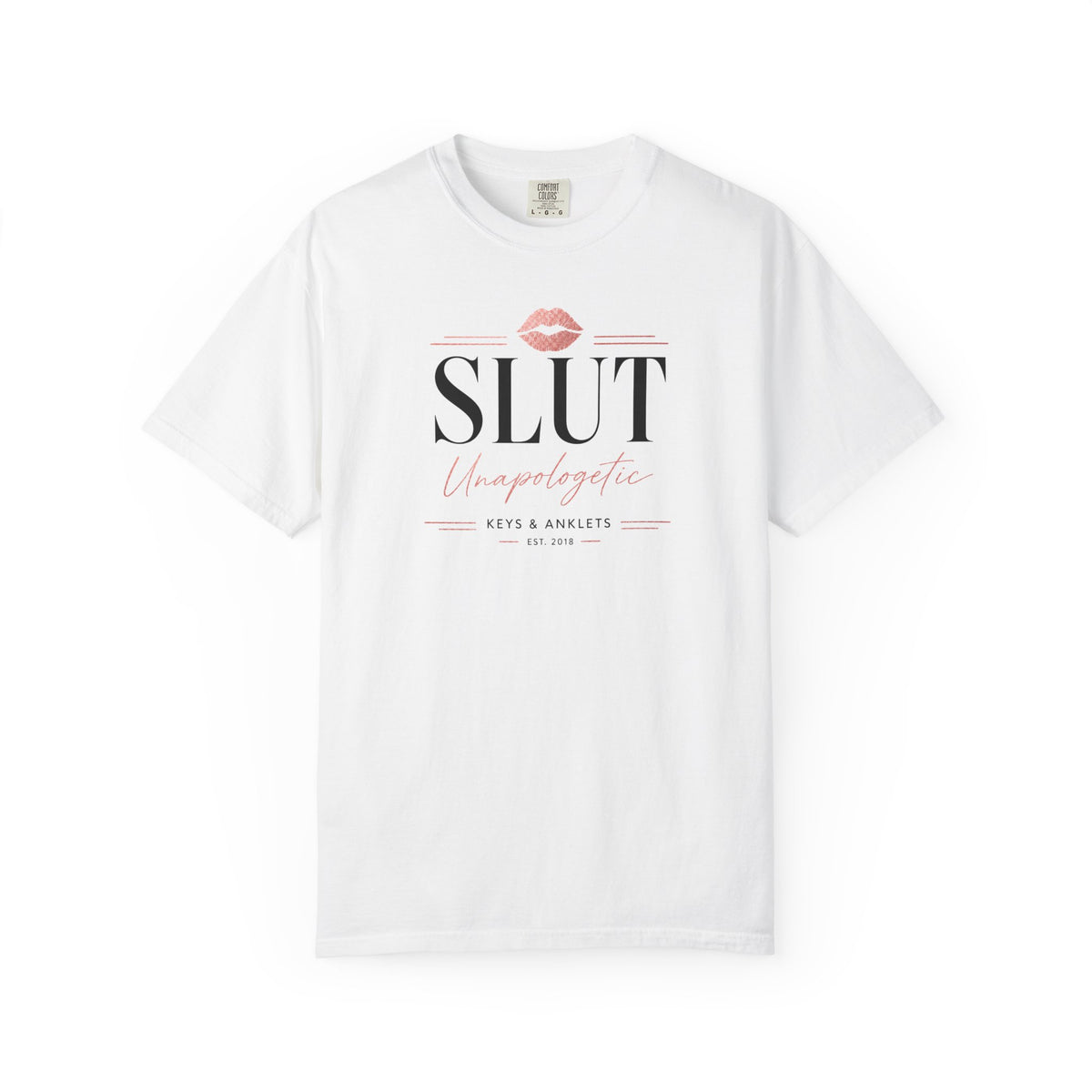 Slut – Unapologetic | Women's Comfort Colors® 1717 Garment-Dyed T-Shirt