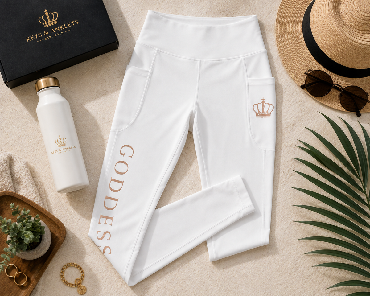 Goddess Leggings with pockets - Black