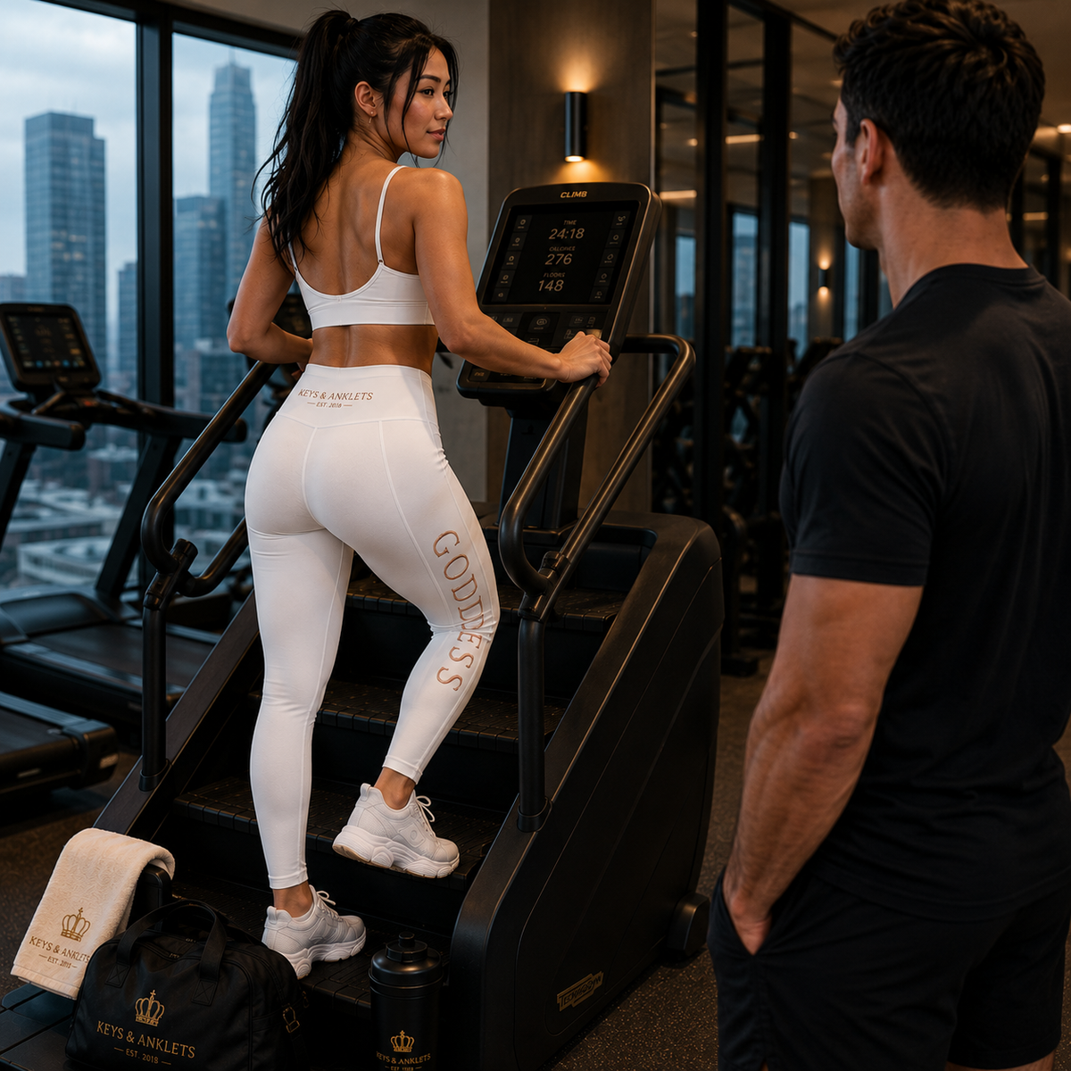 Goddess Leggings with pockets - Black