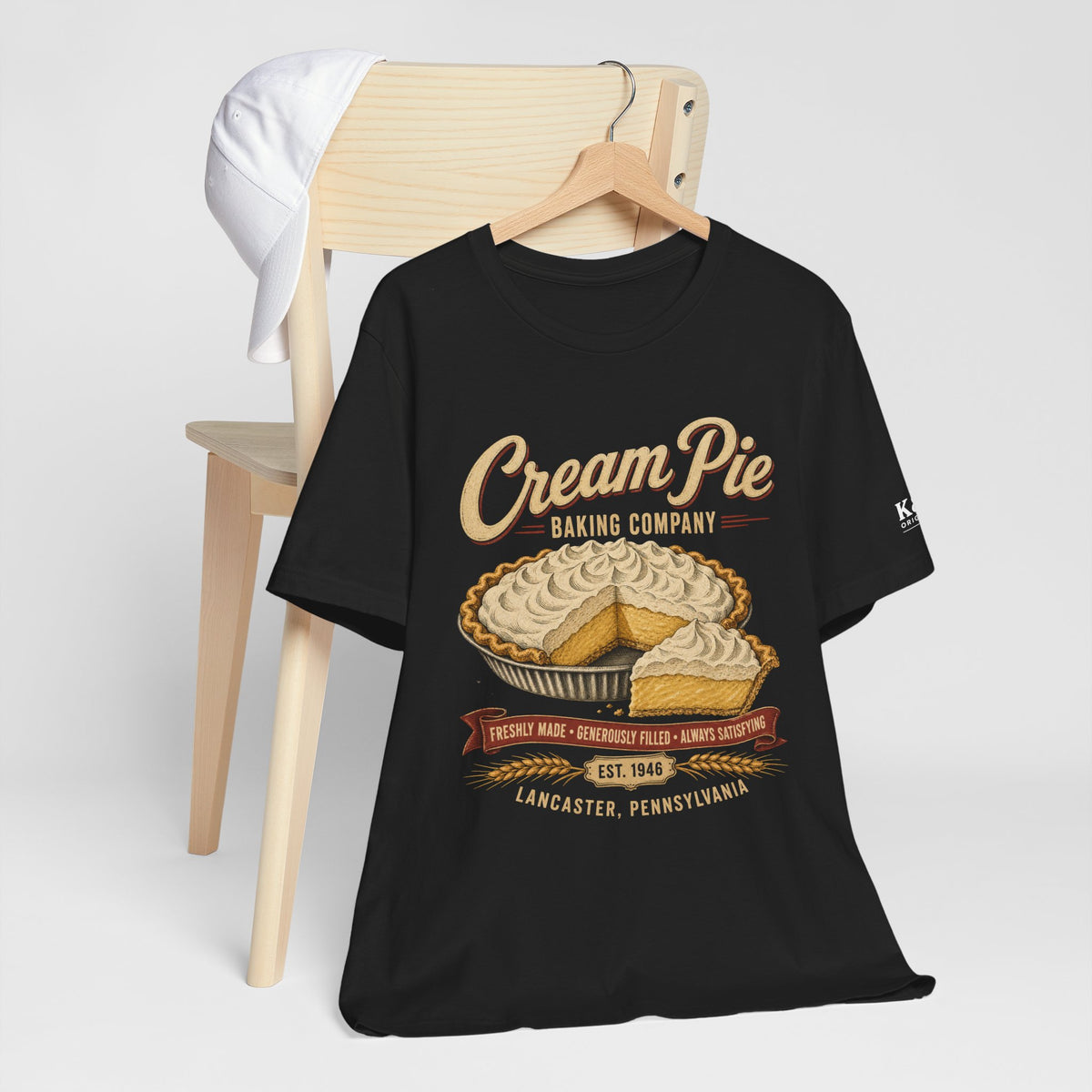 Cream Pie Baking Company Vintage Graphic T-Shirt
