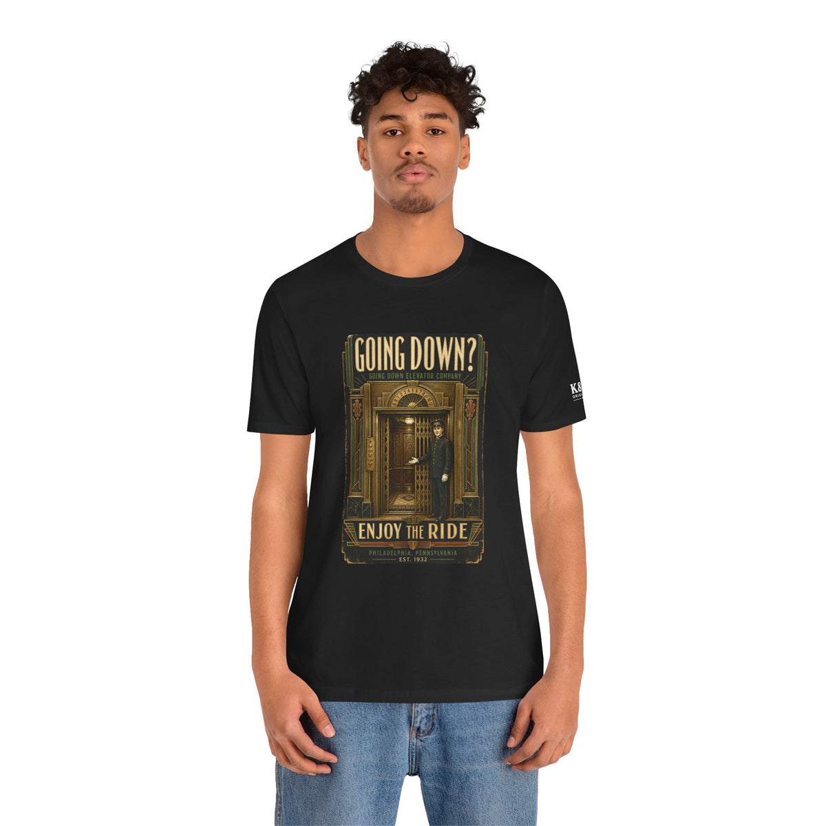 Going Down Elevator Co. Vintage T-Shirt